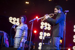 Jazz à Vienne : Natacha Atlas et Ibrahim Maalouf, l’art de swinguer sans jamais prononcer le mot